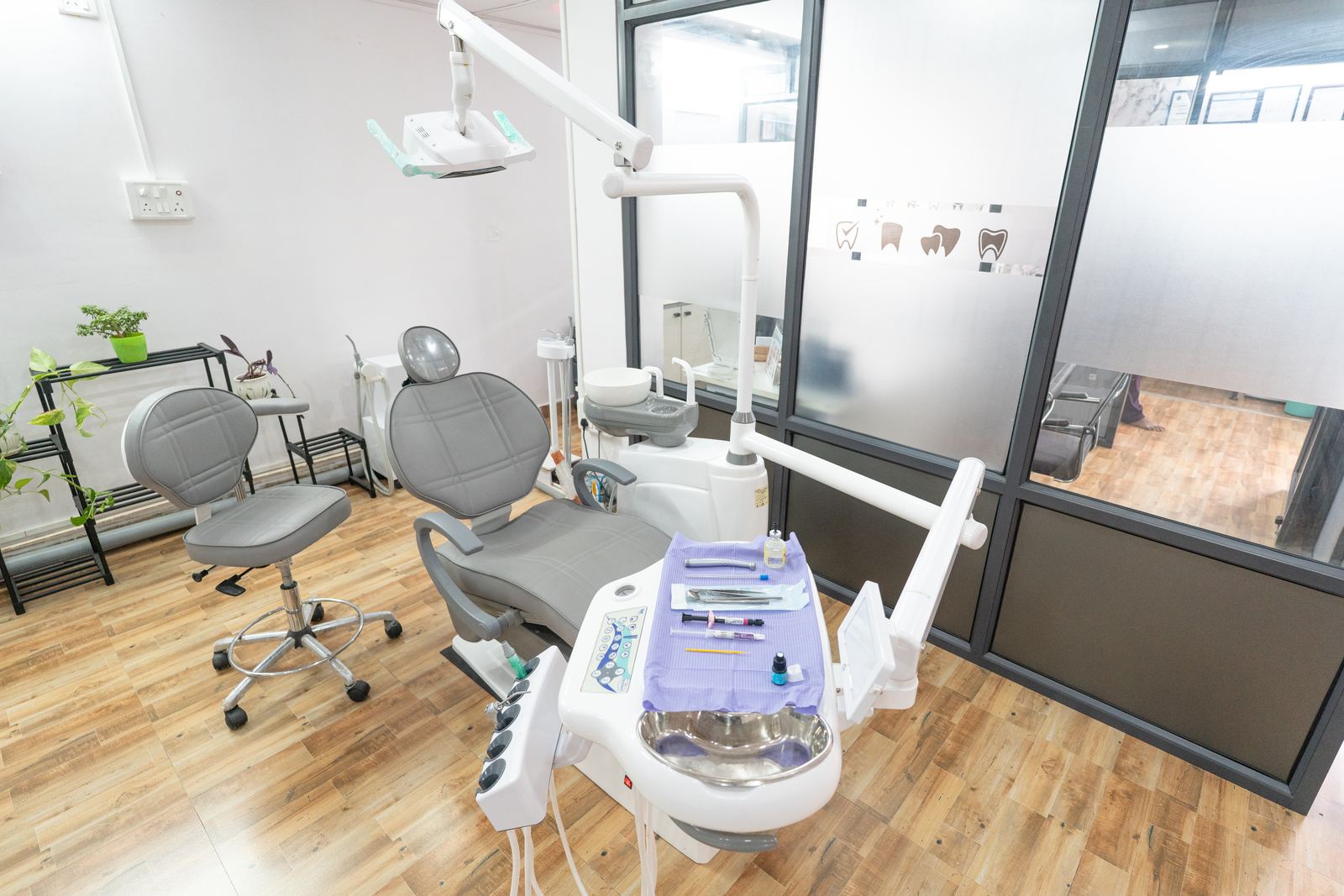 Treatment room at Dr. Taruni's Dental Care